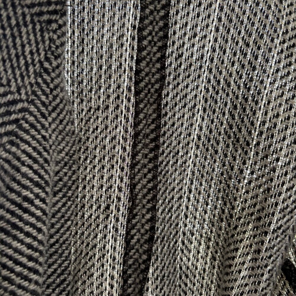 Frenchi Tweed Jacket Black and White size Small - Picture 11 of 14